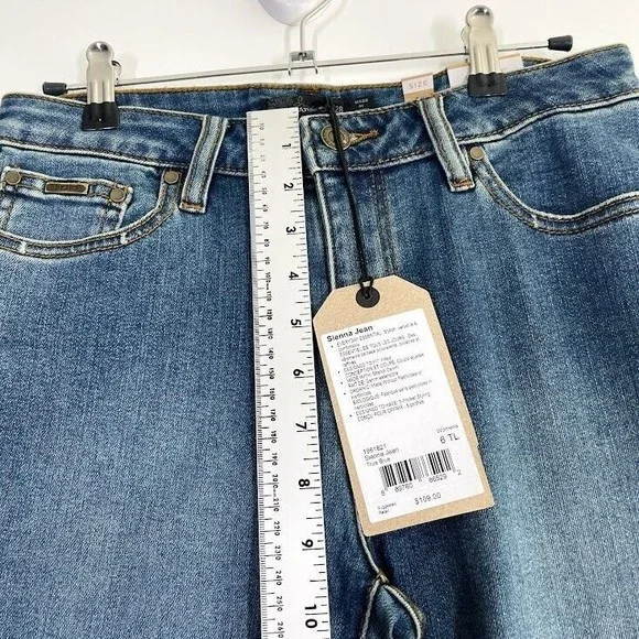 Prana‎ Sienna Skinny Jeans Womens Dark Wash Mid Rise Classic Denim Blue 6 TL NWT - Picture 5 of 12